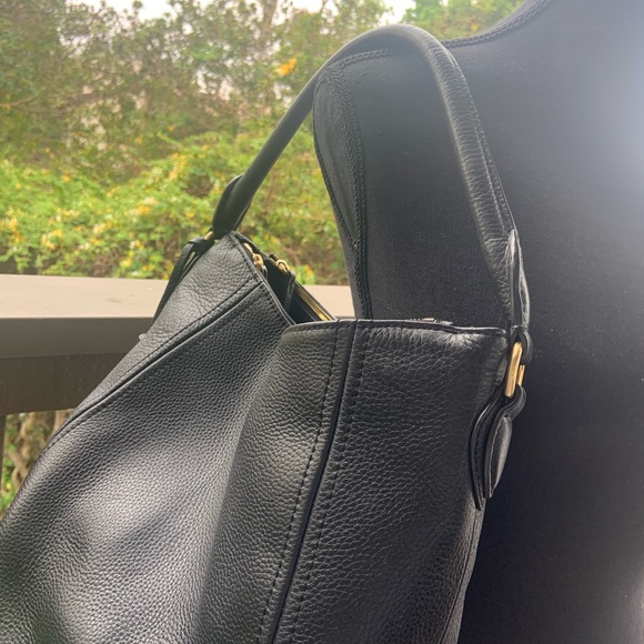 J. Crew black leather bag-Perfect Bag - Picture 3 of 11